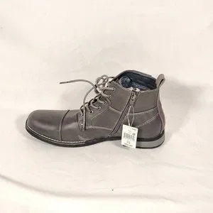 invito | Shoes | Invito Mens Gray Cap Toe Lace Up Chukka  display picture 1